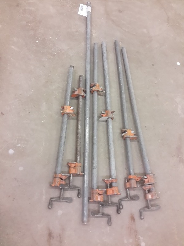 lot 397 image: 6, Jorgensen Bar Clamps.. 24 - 48in