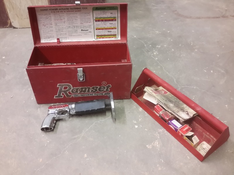 lot 437 image: Ramset Powder Actuated  Fastening System