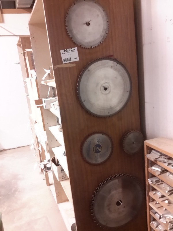 lot 448 image: Lot of misc. Saw Blades as pictured