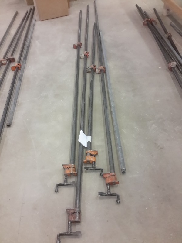 lot 498 image: 4, PONY, 6 ft Bar Clamps
