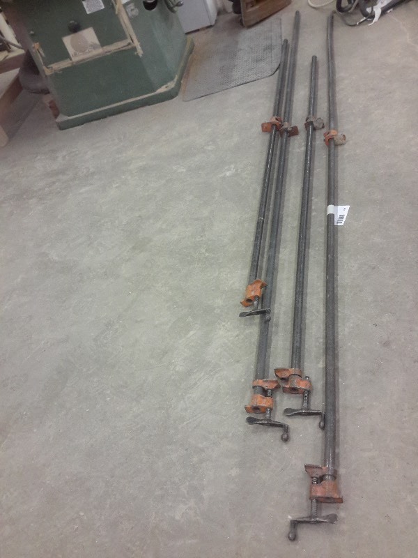 lot 496 image: 4, PONY, 6 ft Bar Clamps
