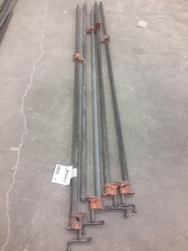 lot 494 image: 4, PONY, 6 ft Bar Clamps