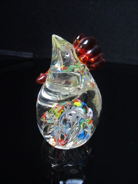 lot 163 image: Vintage ARDALT Rooster Paperweight