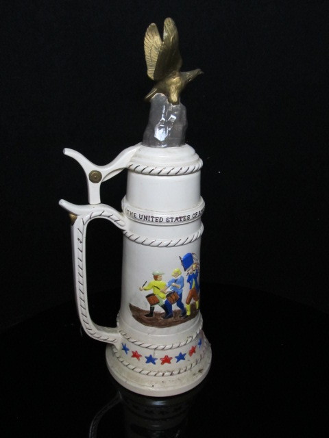 lot 173 image: LARGE 20 Bicentennial Beer Stein