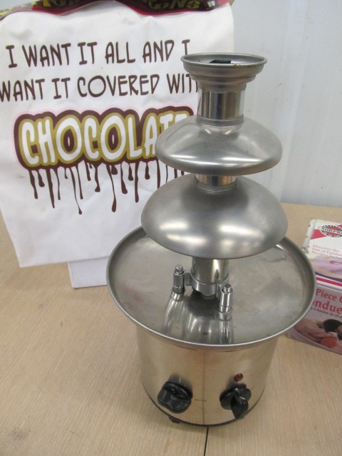 lot 180 image: 2 Fondue Sets Including Chocolate
