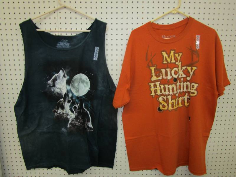 2-never work XL Shirts