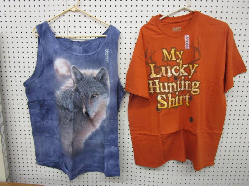 2-never work XL Shirts