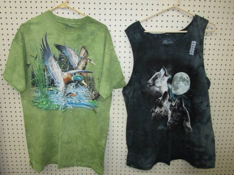 2-never work size Large Shirts