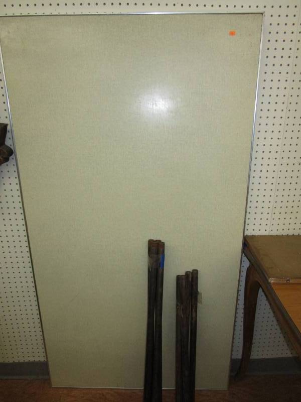 34 x 63 table with 2 sets of legs 33 or 27