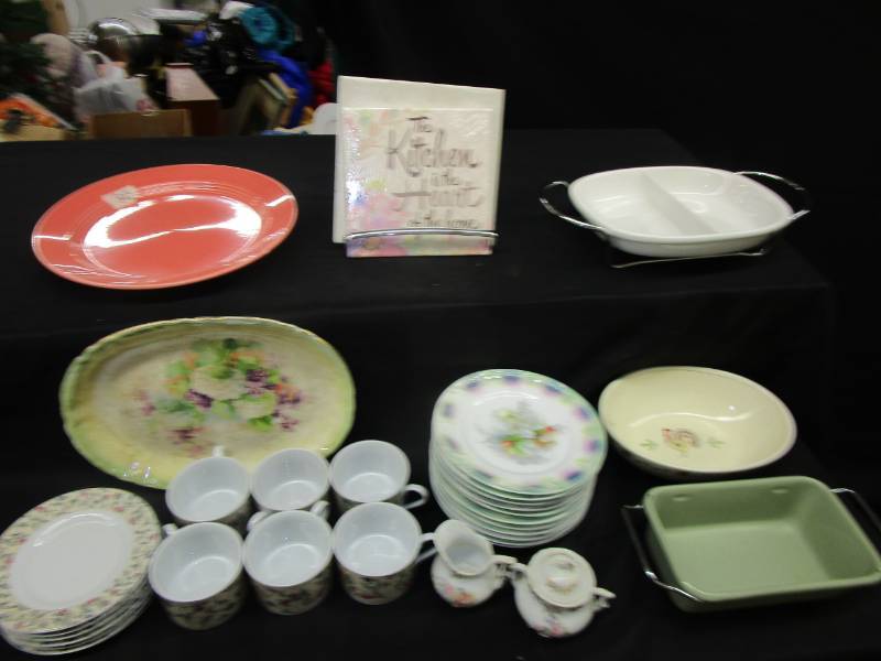 Various dishes