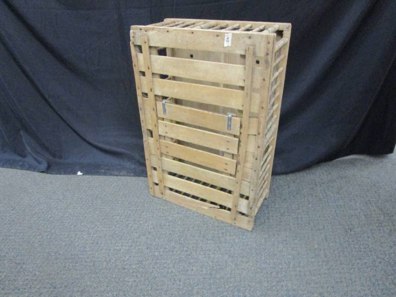 Old Wooden Chicken Crate