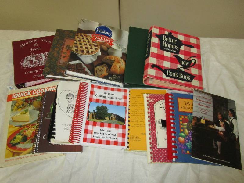 Assortment of Cook Books (13)