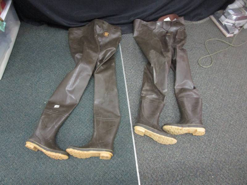 2 sets of Waders size 11