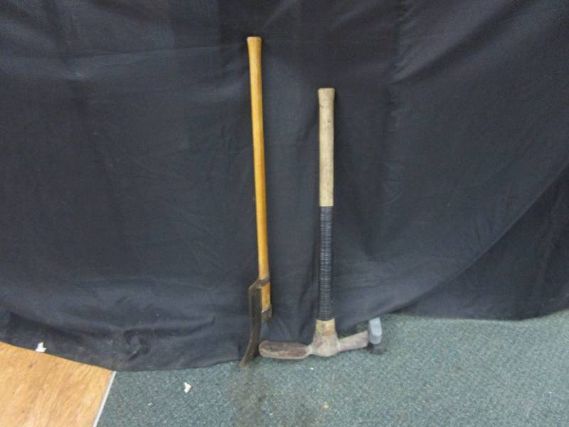 Pick axe and unique ax