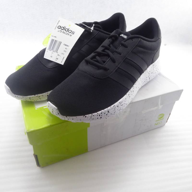 lot 33 image: adidas Womens Lite Racer Casual Sport Shoes Size 7