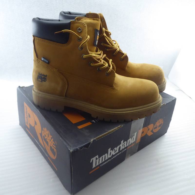 lot 55 image: Timberland PRO Mens 6 Steel-Toe Work Boots Size 13