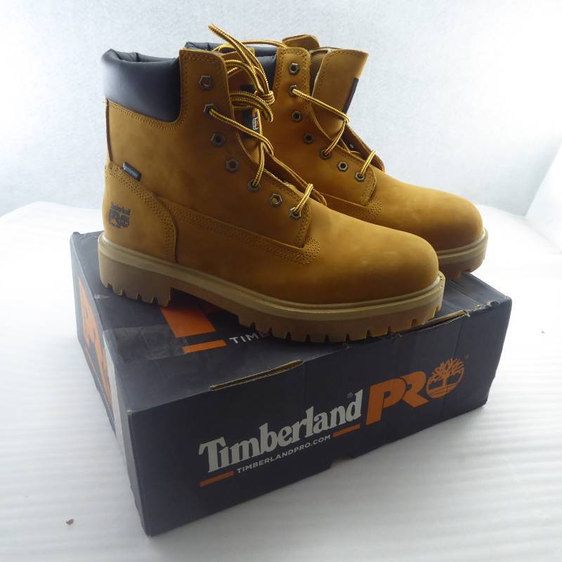 lot 56 image: Brand New Timberland PRO Mens 6 Steel-Toe Work Boots Size 12
