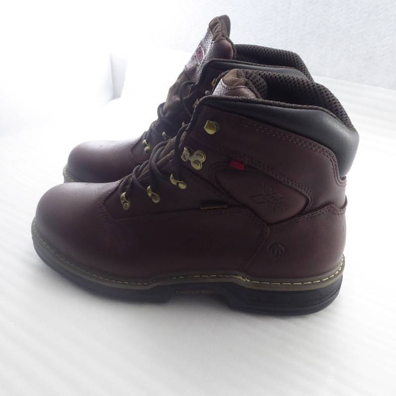 lot 57 image: Brand New Wolverine Mens Steel Toe Workboots Size 12