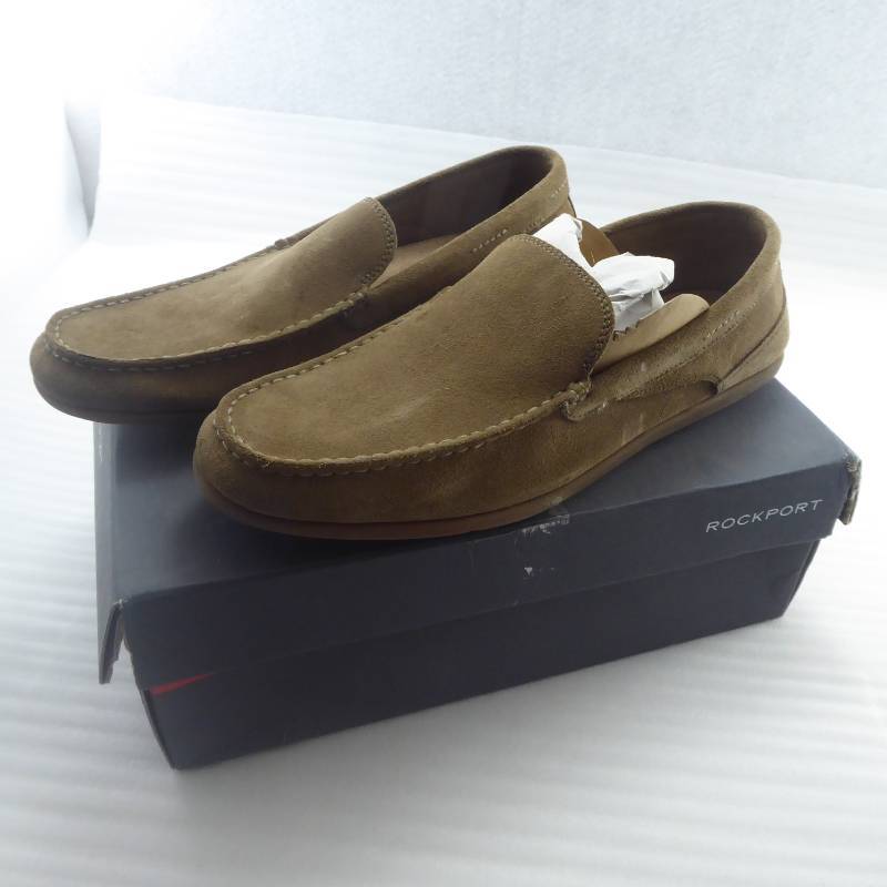 lot 60 image: Brand New Rockport Mens Venetian Loafers Size 11.5