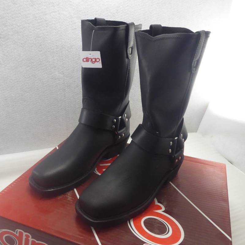 lot 73 image: Brand New Dingo Mens Harness Boots Size 9.5