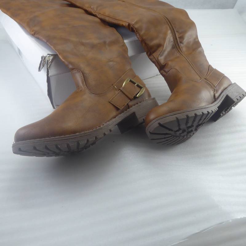 lot 98 image: Brand New Shoe Vibe Womens Lane High Shaft Riding Boots Size 6