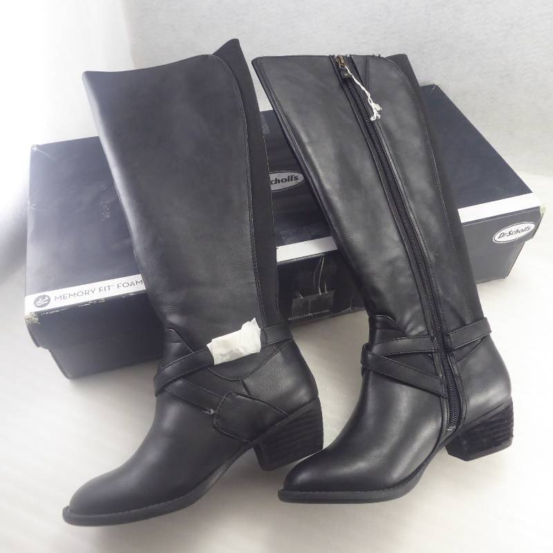 lot 100 image: Brand New Dr. Scholls Womens Jaslyn Knee High Boots Size 6