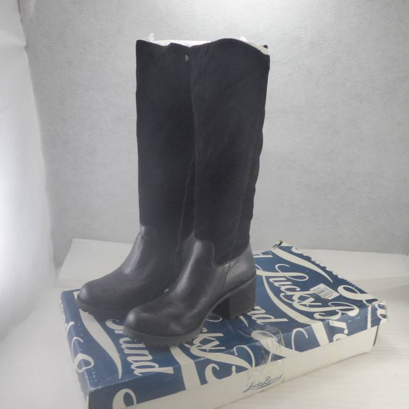 lot 106 image: Brand New Lucky Brand Womens Nogales Boots Size 10