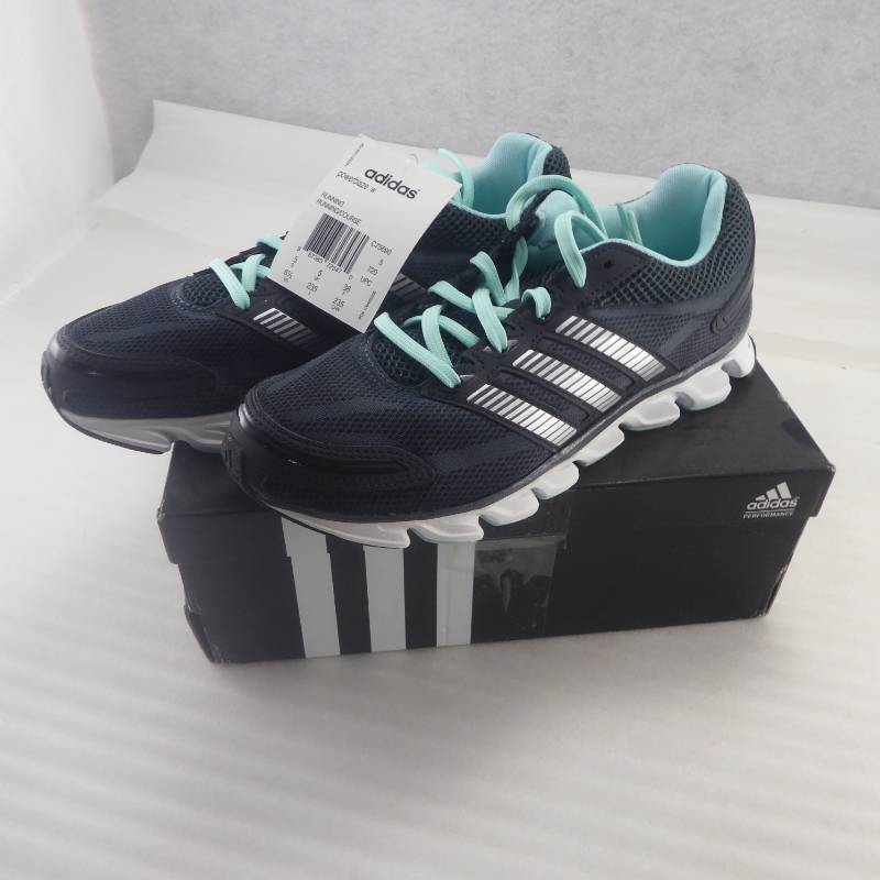 lot 122 image: Brand New adidas Womens Powerblaze Running Shoes Size 7