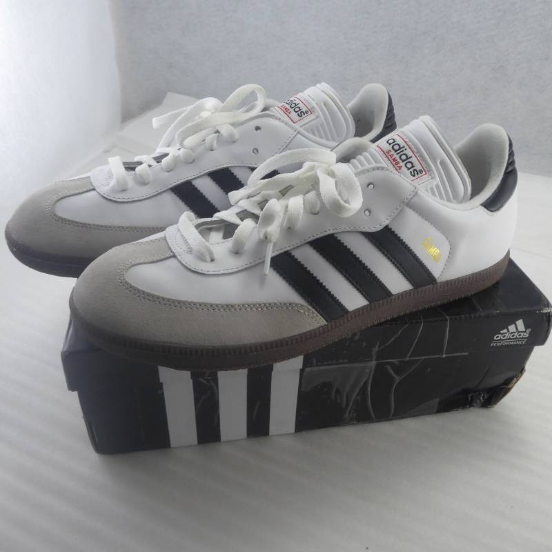 lot 129 image: Brand New adidas Mens Samba Classic Sport Shoes Size 11.5