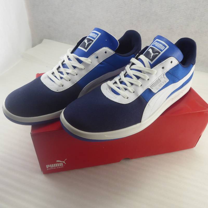 lot 131 image: Brand New Puma Mens G Vilas Canvas Casual Sport Shoes Size 13