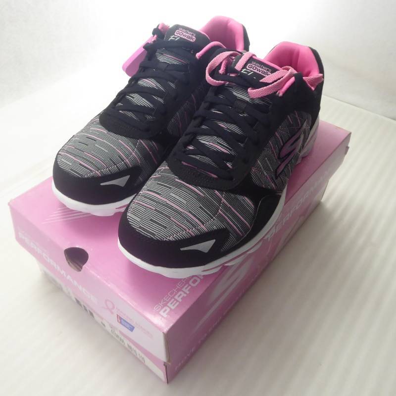 lot 175 image: Brand New Skechers Womens GOwalk 2 Flash Walking Shoes Size 11