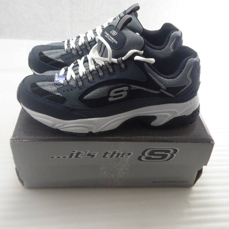 lot 182 image: Brand New Skechers Mens Stamina Nuovo Sport Shoes Size 8