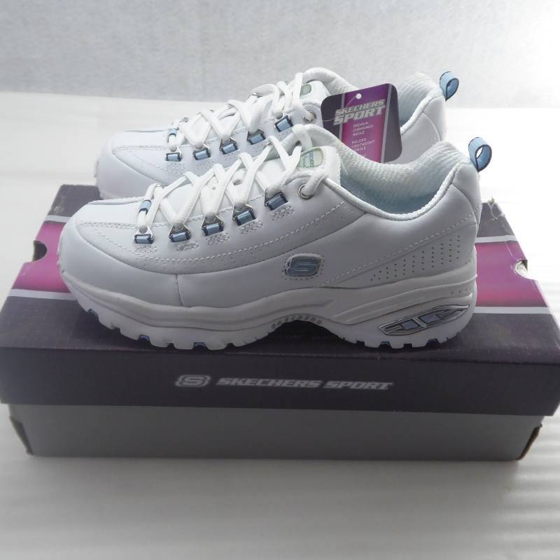 lot 185 image: Brand New Skechers Womens Premium Sport Shoes Size 7
