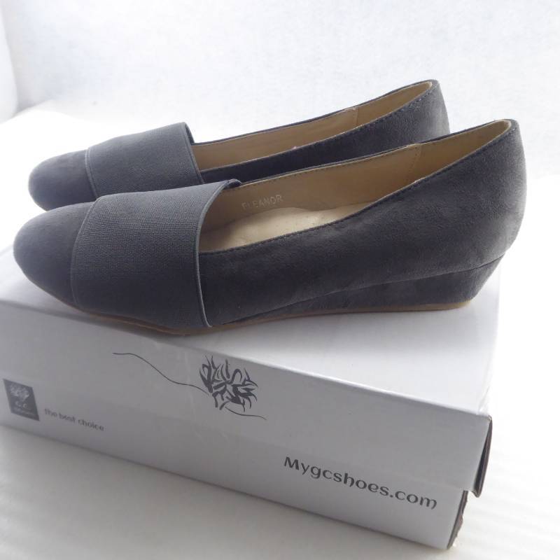 lot 254 image: Brand New GC Shoes Womens Eleanor Wedge Slip-On Shoes Size 9