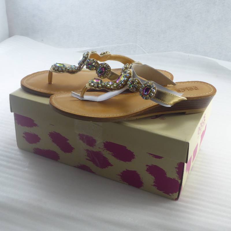 lot 264 image: Brand New Dolce Womens Fairytale Thong Sandals Size 8.5