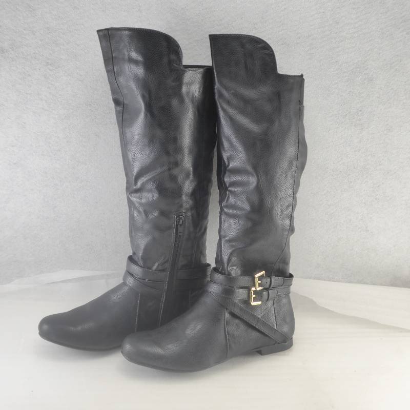 lot 273 image: Brand New Fergalicious Womens Rodeo Knee High Boots Size 8.5