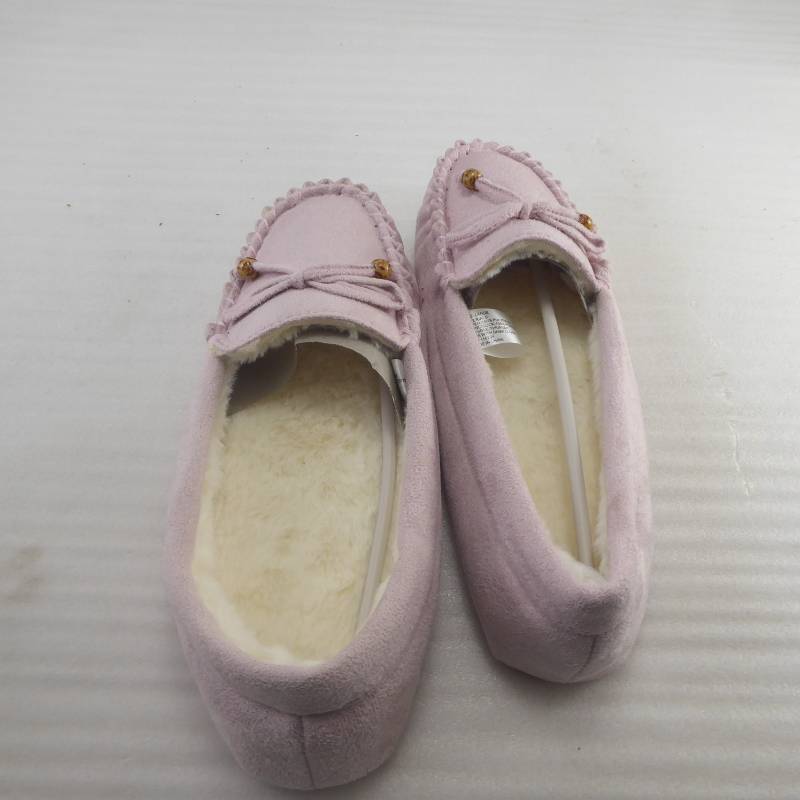 lot 336 image: Brand New Gold Coast Ladies Cozy Moccasin Slippers Size Large