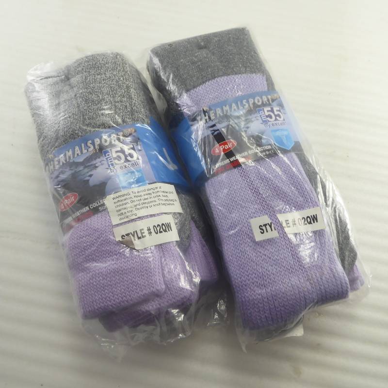 lot 371 image: Brand New Lot 8 Pair Thermalsport MB55 Diabetic Socks Size 9-11