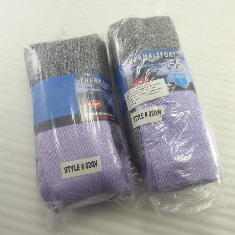 lot 372 image: Brand New Lot 8 Pair Thermalsport MB55 Diabetic Socks Size 9-11
