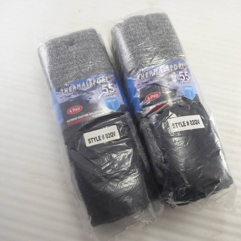 lot 375 image: Brand New 8 Pair Thermalsport MB55 Diabetic Socks Size 10-13