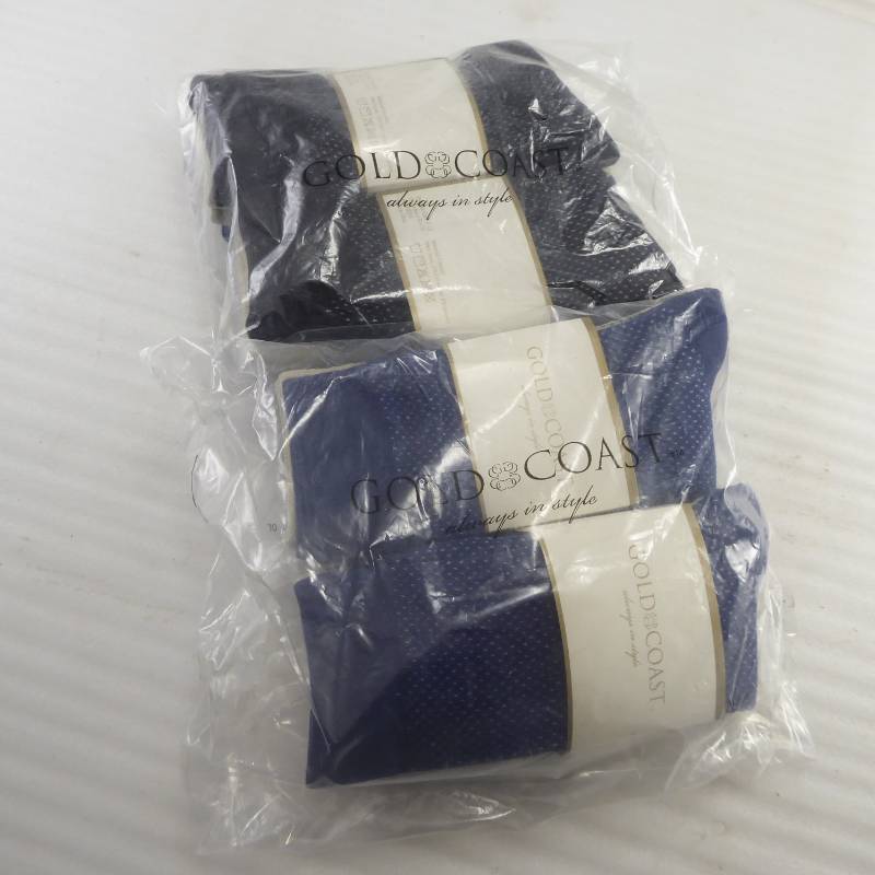 lot 387 image: Brand New Lot 12 Pair Gold Coast Mens Dotted Dress Socks Size 6-12