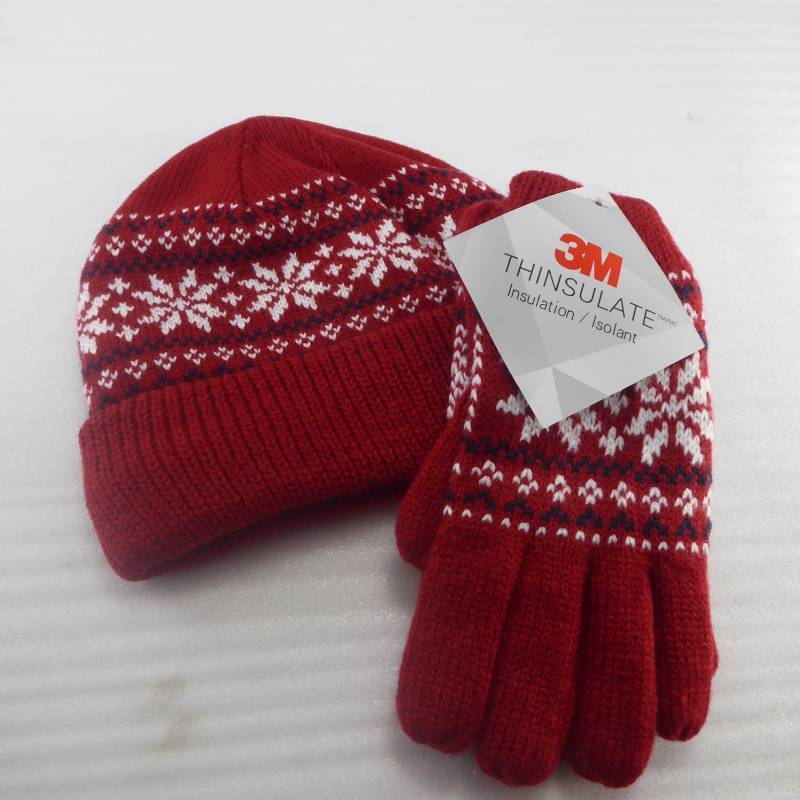 lot 469 image: Brand New Thinsulate Ladies Hat & Glove Set
