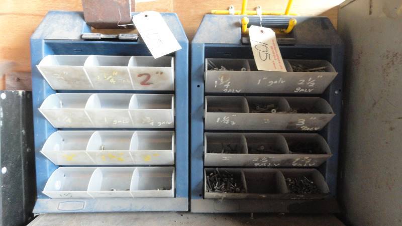 lot 105 image: Bin Container with Contents