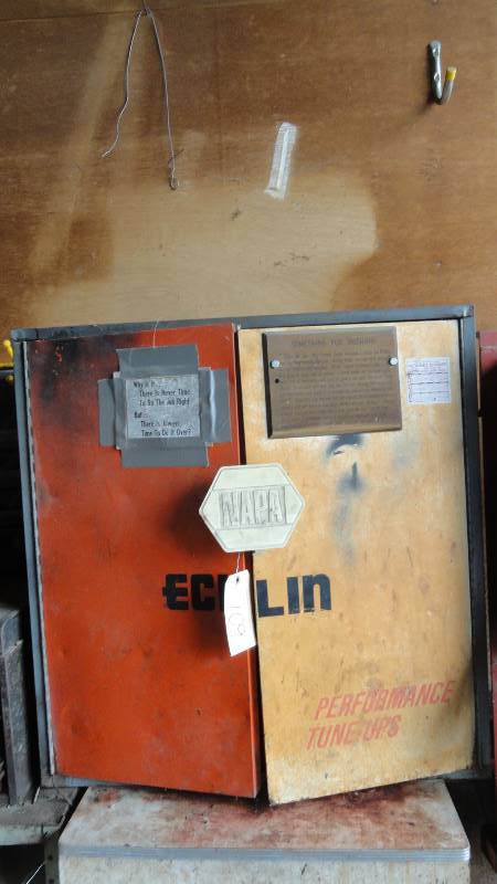 lot 109 image: Echlin Napa Steel Cabinet with contents