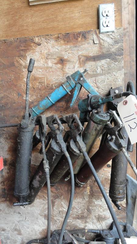 lot 112 image: Grease Guns