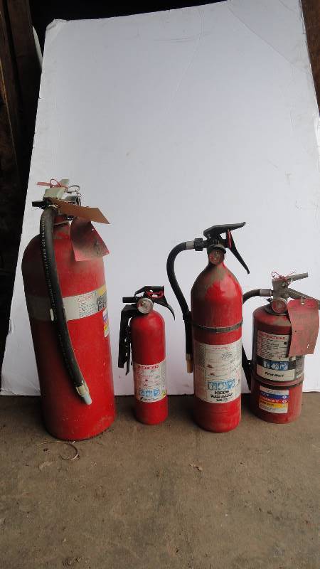 lot 116 image: Fire Extinguishers