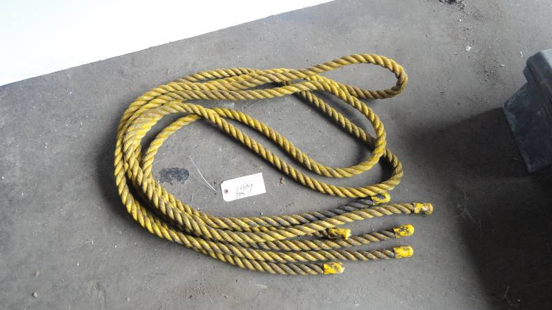 lot 127 image: 3 Tow Ropes 1