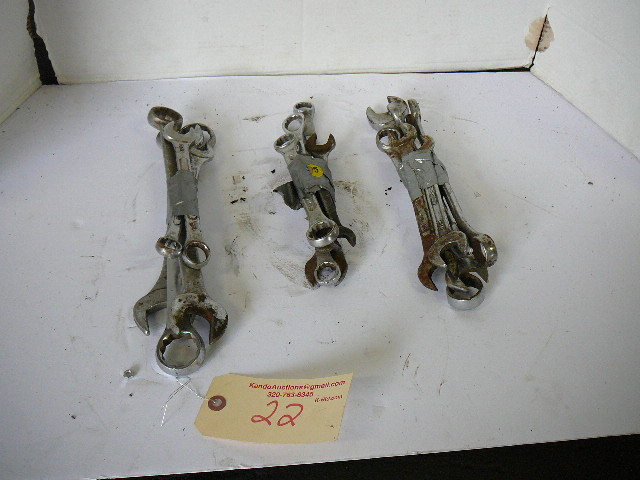lot 22 image: Wrenchs Open & Boxed End