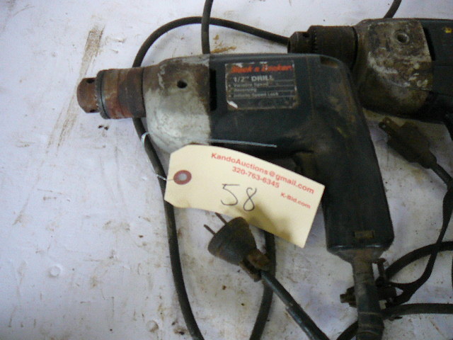 lot 58 image: Drills