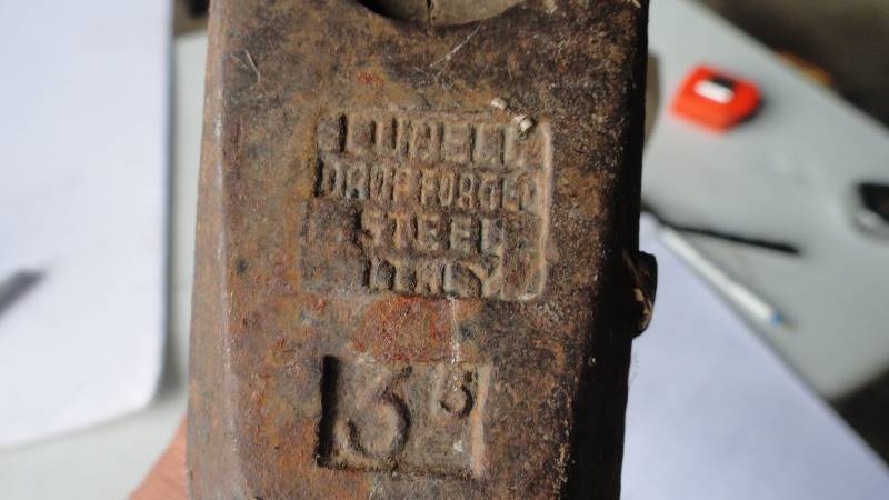 lot 142 image: Drop forged Steel 3.5lbs